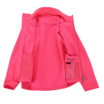 Dětská softshellová bunda membránou ALPINE PRO MULTO neon knockout pink