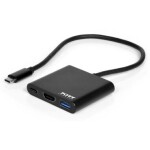 PORT CONNECT 900140 USB-C Hub / 1x USB-A 3.0 / 1x USB-C 3.1 / 1x HDMI (900140-PC)