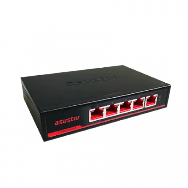 Asustor ASW205T / Switch / 2.5Gbps / 5 portov (92W02-T0200001)