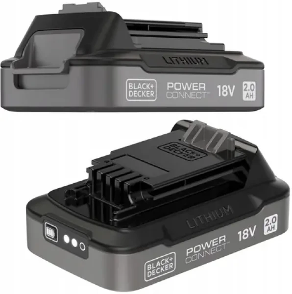 BlackDecker BDL2018S-XJ / Akumulátor / 18V / 2 Ah / Li- ION / indikácia nabitia (BDL2018S-XJ)
