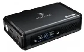 Viking VALI150 10000mAh čierna / Power banka / USB-C / USB-A / DC jack 5521 / AC230V (VALI150)