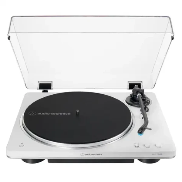 Audio-Technica AT-LP70XBTWS biela / Gramofón / 33.345 RPM / RCA / predzosilňovač (AT-LP70XBTWS)