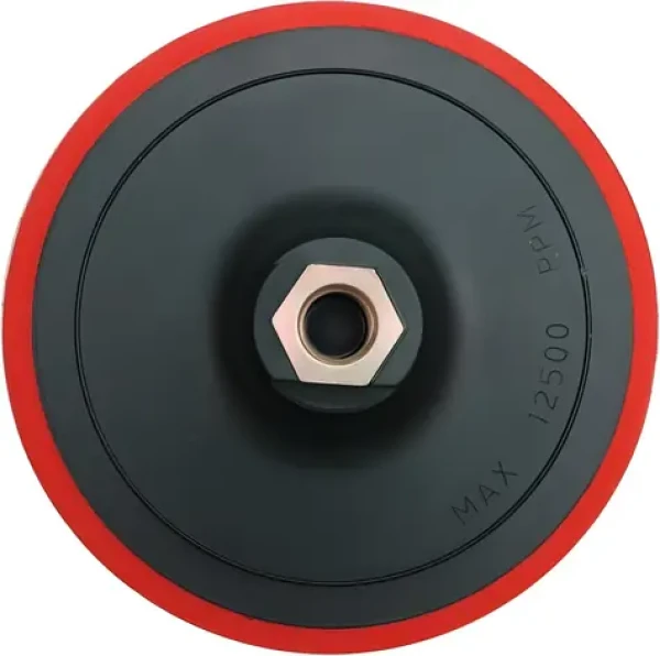Vorel Tanier leštiaci/brúsiaci M14 125 mm / Brúsny tanier / Suchý zips / 12500 ot./min (TO-08318)