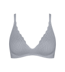 Sloggi ZERO FEEL BLISS - THE UP P podprsenka, čipka ZERO comfort s push-up efektom Sloggi CHROME S