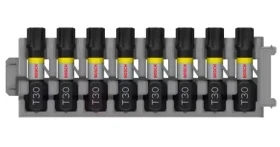 BOSCH Sada bitov PRO Impact T30 / Sada bitov / Torx T30 / 8 ks (2608522382)
