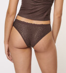 Dámske nohavičky SLOGGI ZERO FEEL LACE 2.0 Brazil Panty hnedé BROWN