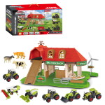 Mamido Mamido Veľká kovová farma so zvieratkami a traktormi MT1437