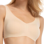 Fitness top Infinity beige - JULIMEX Béžová M