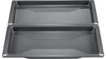 BOSCH HEZ530000 antracit / Plech na pečenie / úzky formát / 2 ks / do 350 °C (HEZ530000)