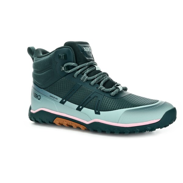 Xero Shoes Scrambler Trail Mid WP Sea Moss / Surf Spray W celoročné členkové barefoot topánky 38 EUR