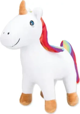 TRIXIE Plyšový jednorožec 25 cm / Hračka pre psov / so zvukom (349544)