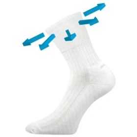VOXX Corsa Medicine Ponožky VoXX biele 1 pár 39-42 102344