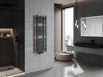 MEXEN - Ares vykurovací rebrík/radiátor 1200 x 400 mm, 442 W, antracit W102-1200-400-00-66