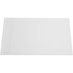 CERANO - Sprchová vanička obdĺžniková Lugo - SMC/minerálny kompozit - biela matná - 150x90x3 CER-666145