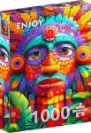 ENJOY Puzzle Farebný totem