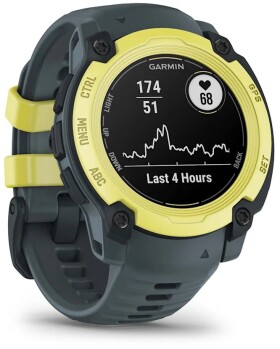 Garmin Instinct E – 40 mm, limetkovo zelená s remienkom v štýle Twilight