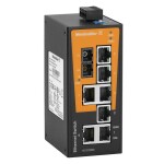 Weidmüller IE-SW-BL08-7TX-1SC priemyselný ethernetový switch 10 / 100 MBit/s; 1412070000