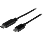 StarTech kábel USB-C na MicroUSB čierna / 480 Mbps / Thunderbolt 3 / 0.5m (USB2CUB50CM)