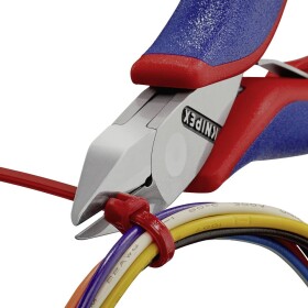 Knipex Knipex-Werk 77 42 115 pre elektroniku a jemnú mechaniku bočné štiepacie kliešte bez fazety 115 mm