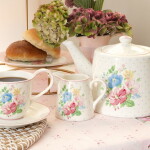 GREEN GATE Džbán na smotanu Josefina White 200 ml