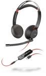Plantronics BLACKWIRE C5220 čierna / Duo náhlavná súprava / USB amp; 3.5mm jack / 2.2 m (207576-01)