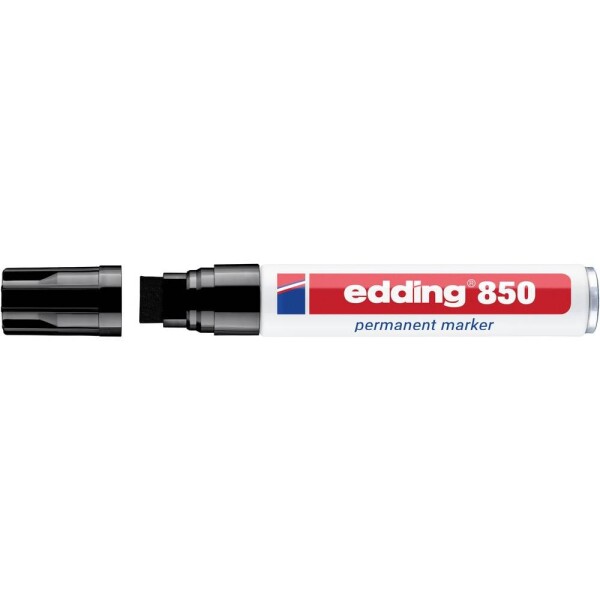 Edding 850 4-850001 permanentný popisovač čierna Vodotesné: áno; 4-850001