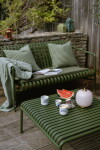 HAY Vonkajšia lavica Lounge Sofa Palissade Olive