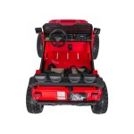 Mamido Elektrické autíčko Extreme Sport 4x4 s premenlivou veľkosťou červené