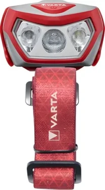 Varta Outdoor Sports H20 Pre šedá, červená / Čelovka / LED / 200 lm / IPX4 / 3x AAA / dosvit 50 m (17650101421)