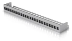 Ubiquiti UACC-Rack-Panel-Patch-Blank-24 sivý / Patch panel / 24 portov / neosadený / Keystone / 1U (UACC-Rack-Panel-Patch-Blank-24)
