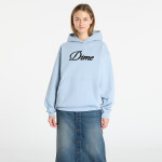 Mikina DIME Cursive Hoodie UNISEX Blue Fog XL