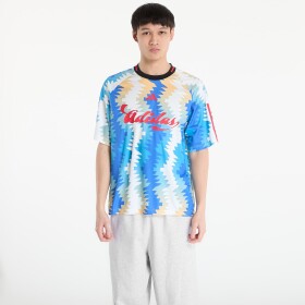 Tričko adidas House Of Tiro X Common Goal Jersey Off White/ Semi Ice Tangerine/ Ray Blue- Multicolor S