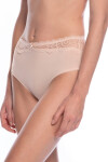 DÁMSKE MIDI NOHAVIČKY L-MOD1564MD BLACK-BEIGE XXXXL