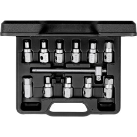 Gedore RED R15553004 sada kľúčov pre vypúšťanie oleja, metrický, 3/8 (10 mm), 12-dielna, 3301544; 3301544