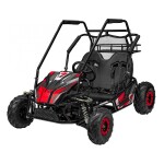 Mamido Detské benzínové autíčko Buggy LUCKY SEVEN červené