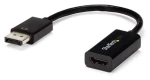 StarTech čierna / Redukcia DisplayPort na HDMI / 15 cm / 4K 30Hz (DP2HD4KS)
