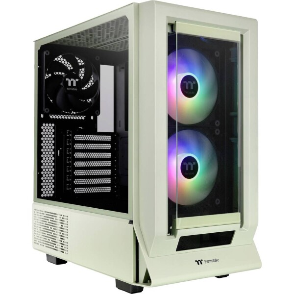 Thermaltake Ceres 350 MX svetlo zelená / E-ATX / 2x USB-A 3.0 / 1x USB-C 3.2 / 3x 140mm / bez zdroja / priehľadná bočnica (CA-1Z3-00MEWN-00)