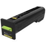 Lexmark CX825 CX860 toner originál žltá Maximálny rozsah stárnek 22000 Seiten; 82K2XY0