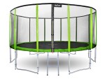 Mamido Trampolína s ochrannou sieťou a rebríkom 487 cm zelená