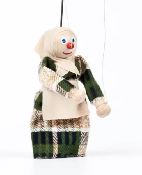 Gerlich Drevená bábka Babička Anežka