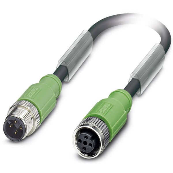 Sensor/Actuator cable SAC-4P-M12MS/ 0,6-PUR/M12FS SH 1500855 Phoenix Contact; 1500855
