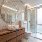 REA - Umývadlo na dosku Linda Lava Mat 34,1x48,3 REA-U8568