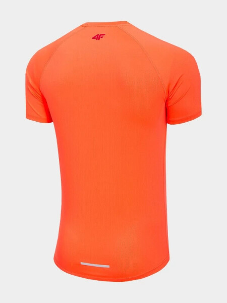 Pánske bežecké tričko D4Z19-TSMF276 70N Neon orange - 4F S neonová oranžová