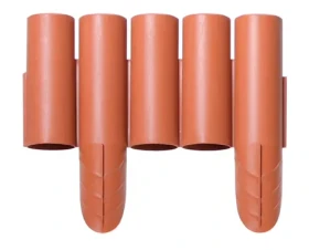 PROSPERPLAST Záhradná palisáda oranžová / 235 cm (PIPALPLUS-R624)