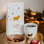 Bella Rose Sypaný ovocný čaj s korením – Čuníkův vánoční čaj 100 g