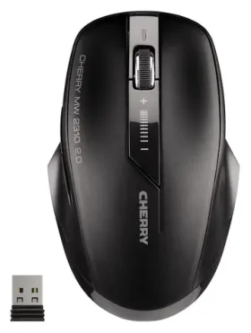 Cherry MW 2310 2.0 čierna / Bezdrôtová myš / optická / 2,4 GHz / 6 tlačidiel (JW-T0320)