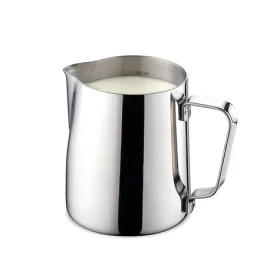 Weis Kanvička na mlieko 350 ml / Kanvička na mlieko / nerez / nalievacia hubica (16001)