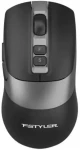 A4Tech FStyler FB50C PLUS čierna / Bezdrôtová kancelárska myš / 3200 DPI / Bluetooth / 2.4 GHz / 7 tlačidiel (FB50CPLUS-BK)