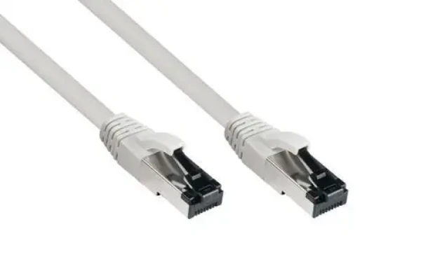 Good Connections šedá / Patch kábel / Cat.8.1 / S/FTP / RJ-45 / 0,5 m (8080L-005)
