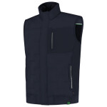 Puffer Bodywarmer Vesta na opakované nosenie unisex ink M
